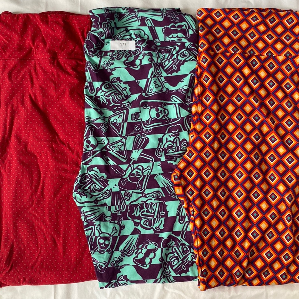 3 Pair New TC Lularoe Leggings